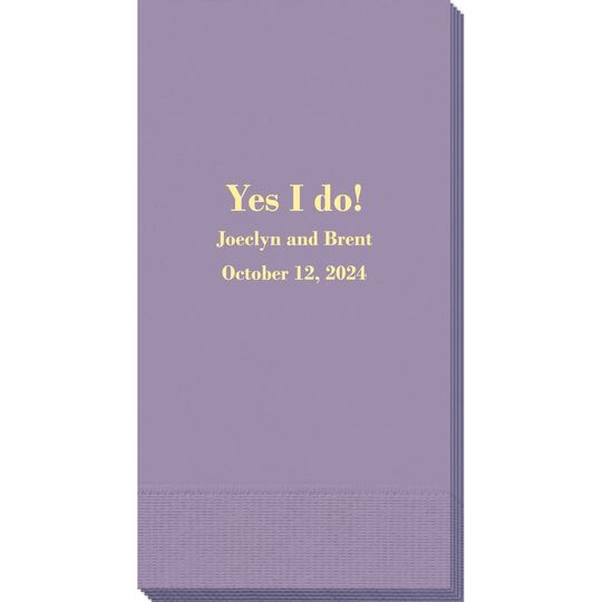 Your Message Guest Towels